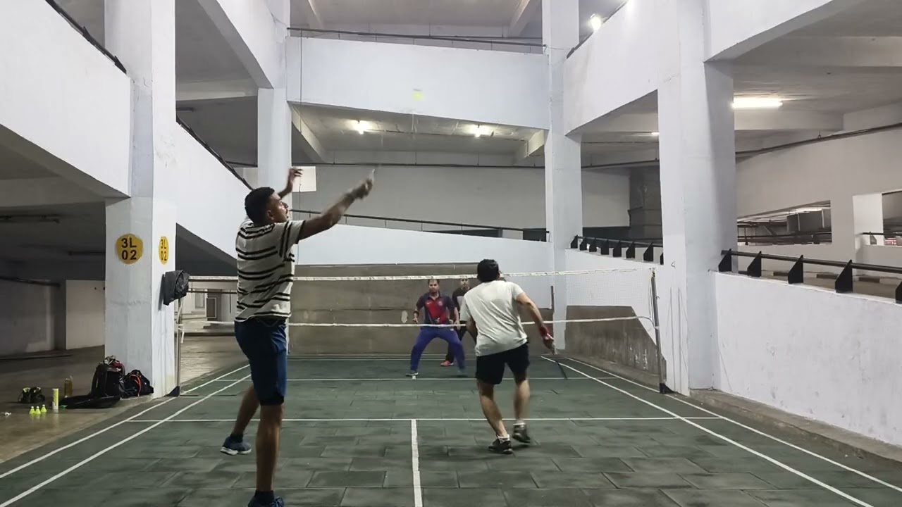 Badminton Match 340 #badminton #sports 