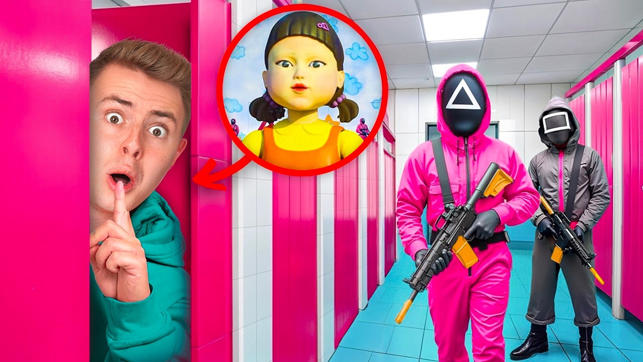 Я Построил ТАЙНУЮ Игру в Кальмара в Реальности!