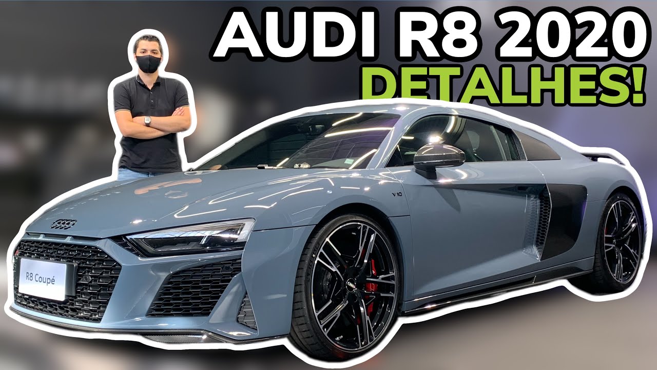 NOVO AUDI R8 2020 EM DETALHES - Falando de Carro