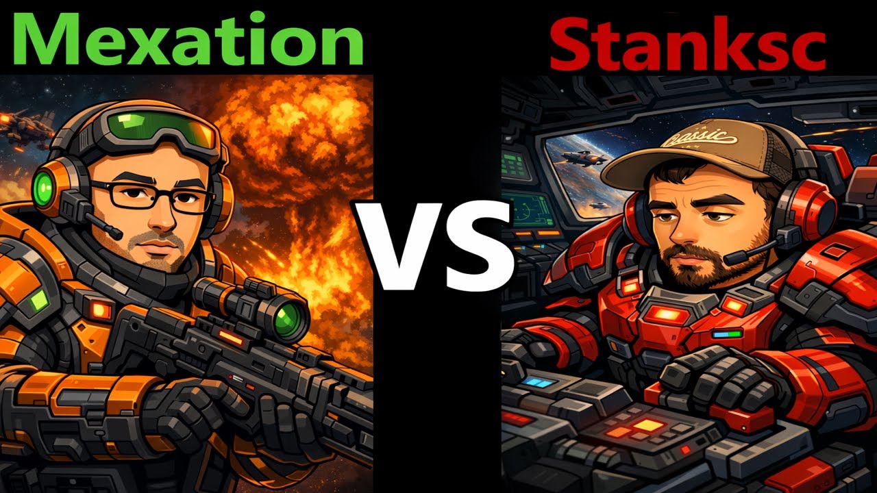 Mexation vs Stank 50 min game (Nuke Ending)