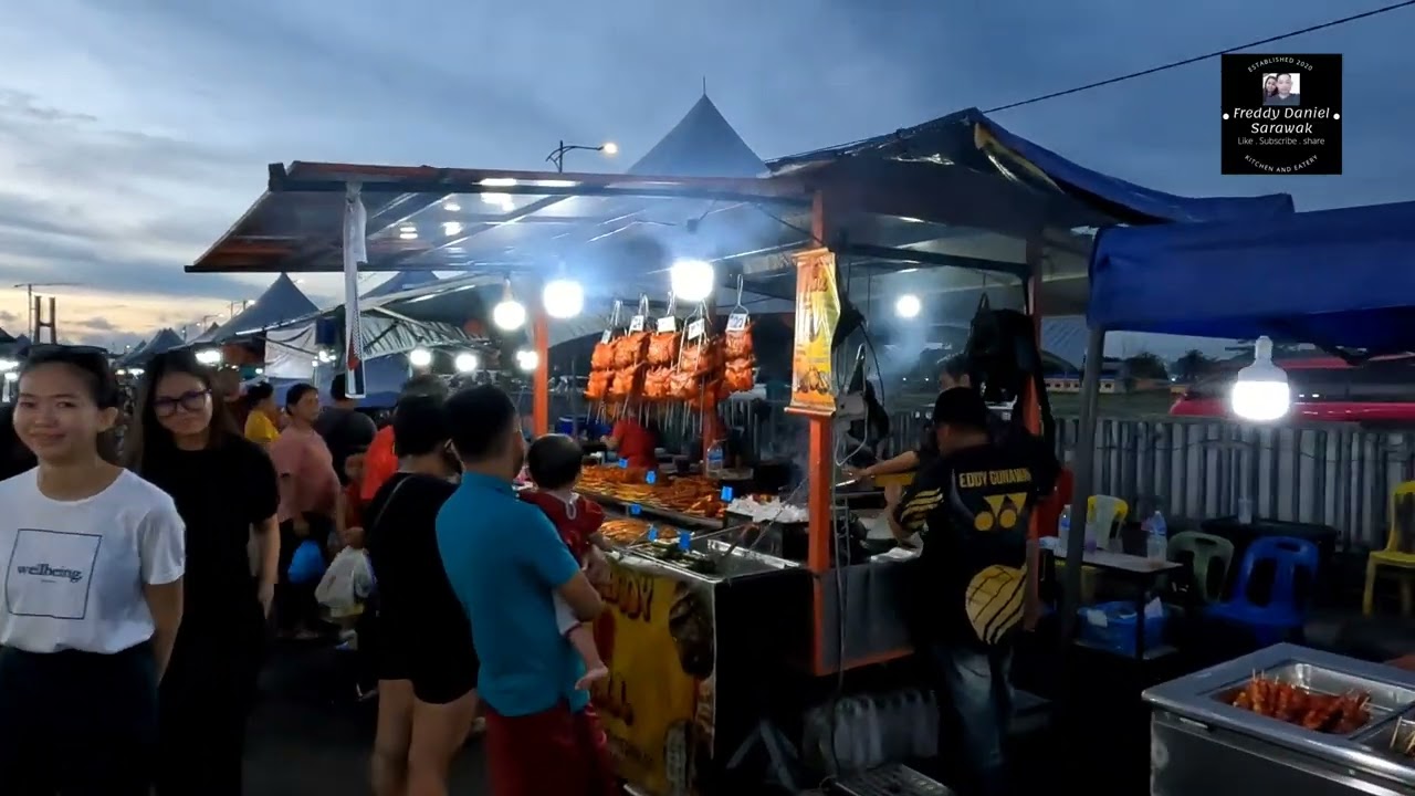 Pasar Malam Bintulu Sarawak 2023