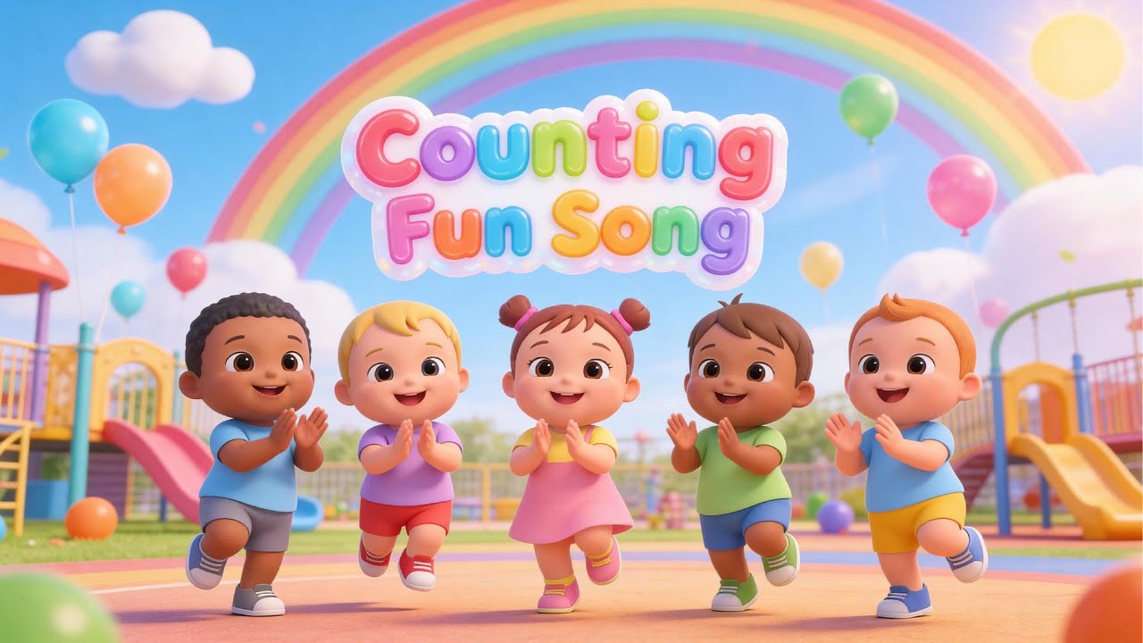 Counting Fun Song - Kids Joyful Songs
