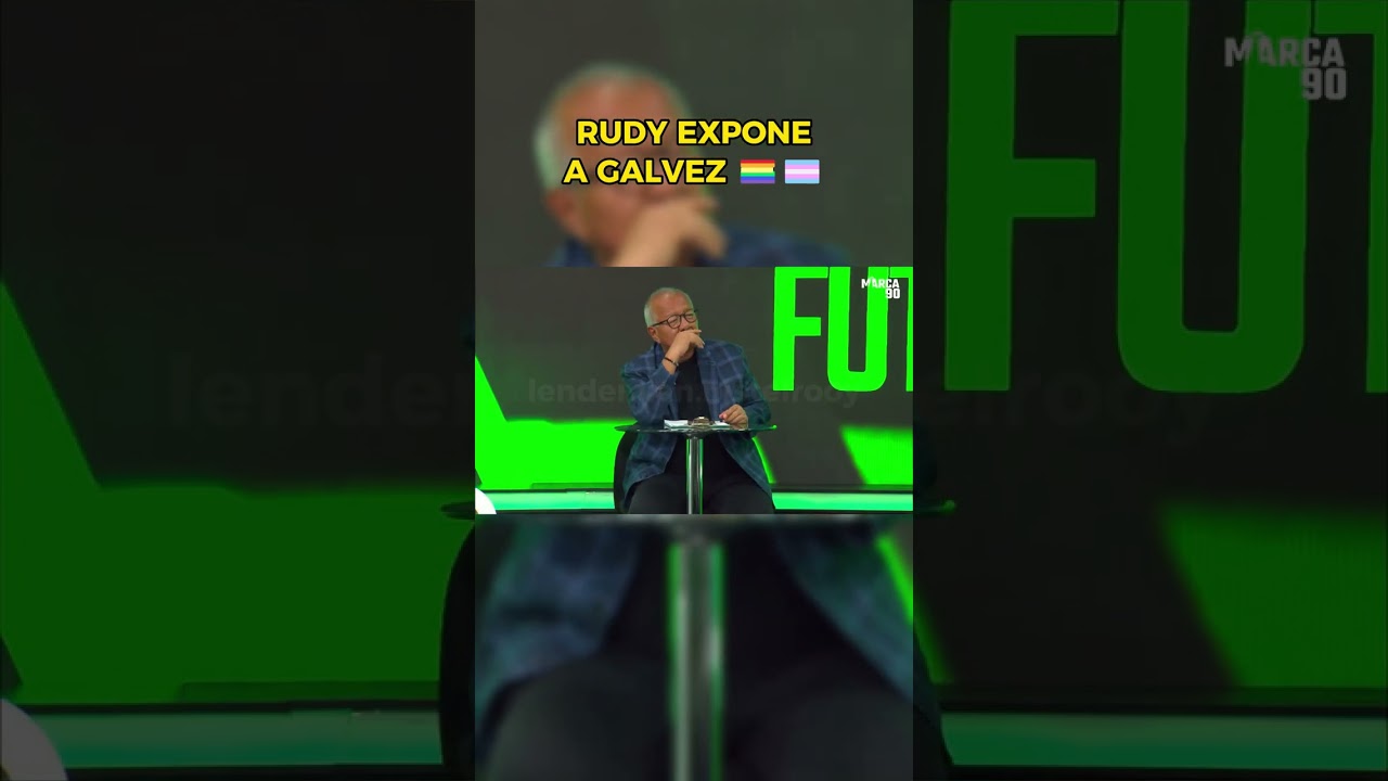 MEJORES MOMENTOS MARCA90: RUDY EXPONE A GALVEZ 🏳️‍🌈🏳️‍⚧️