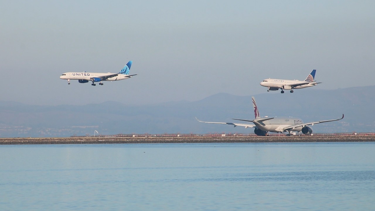 San Francisco Airport Planespotting Compilation 4 (70 Minutes of Airport Action)