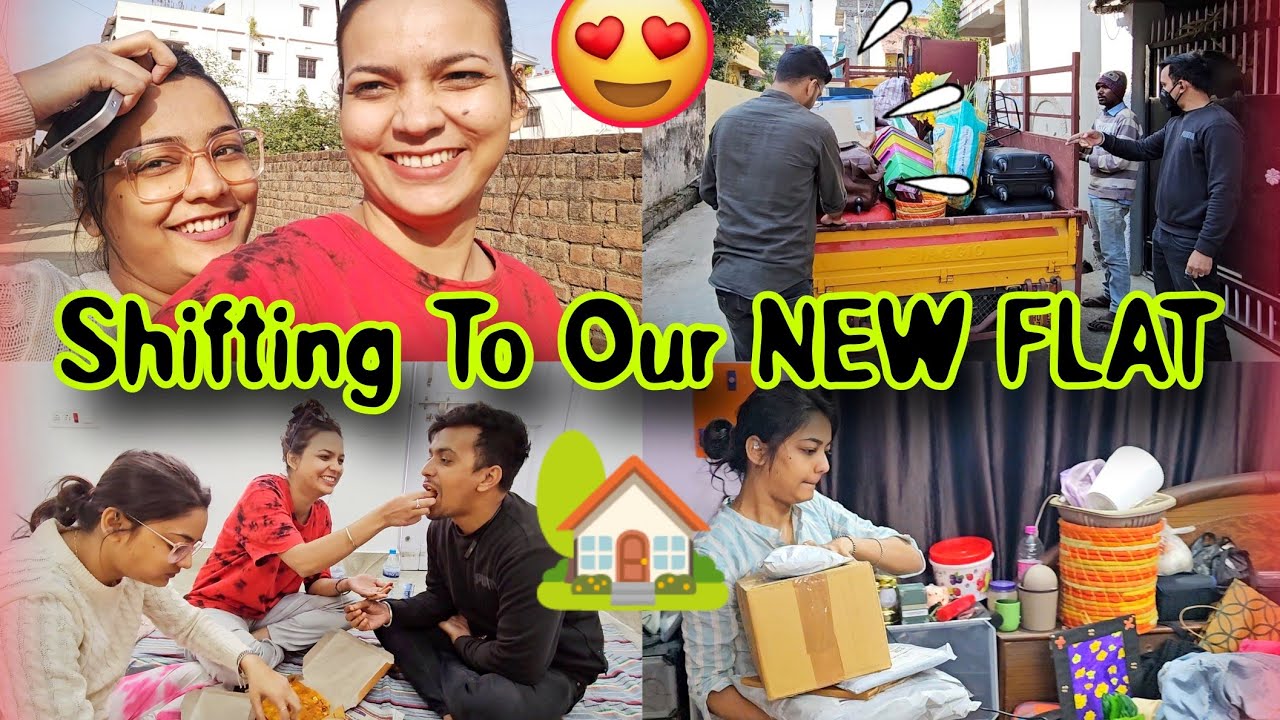 Shifting Vlog 🏡😍 | We Finally Got Shifted to Our New House 🎉