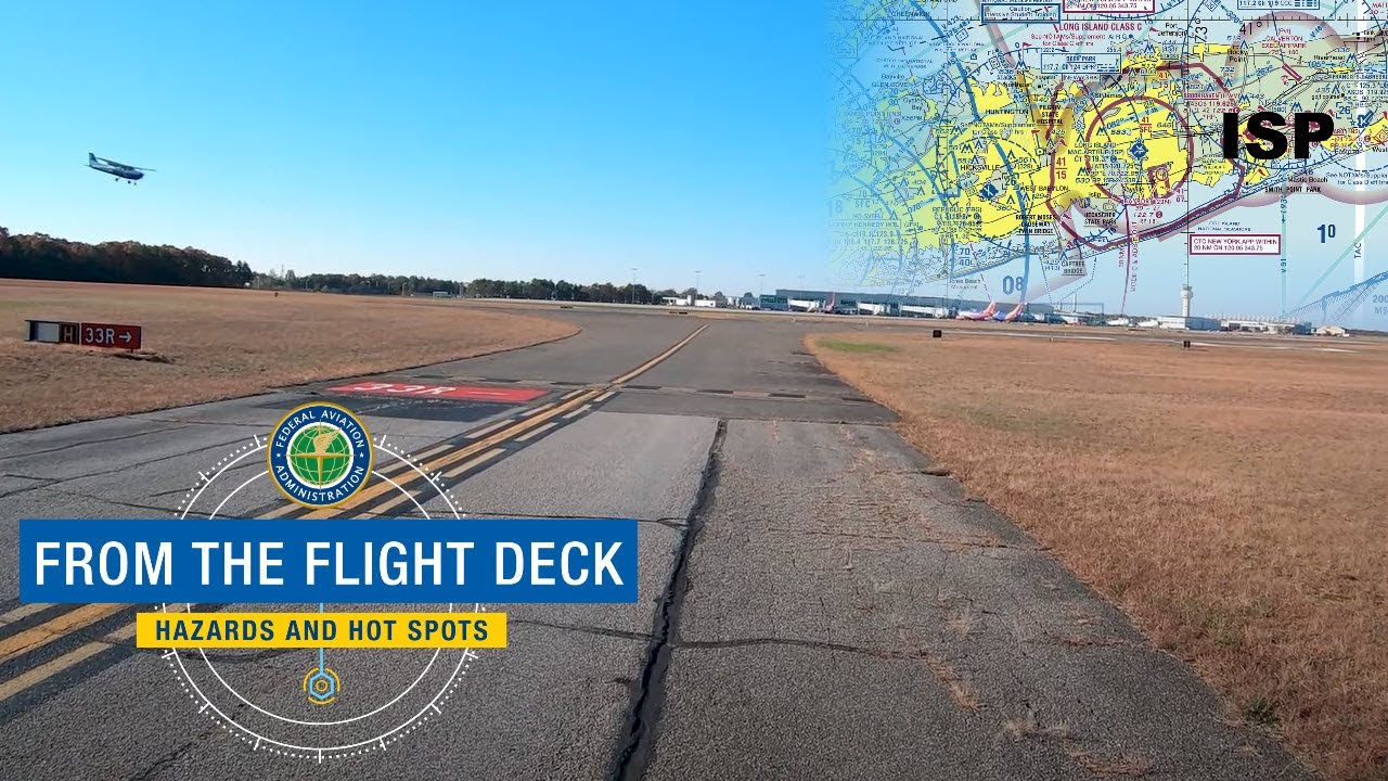From The Flight Deck – Long Island MacArthur Airport – Islip, NY (ISP)