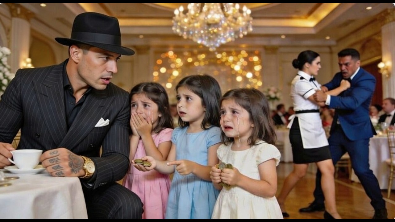 The Feared Mafia Boss Was Having Tea Alone — Until Triplet Girls Begged: 