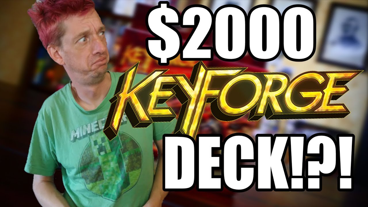 Insanity - $2000 For One KeyForge Deck?! - They Normally Cost $10