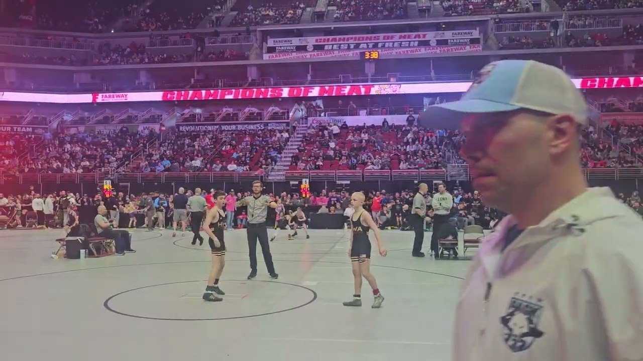 3.1.25 AAU state tournament, match 4, consolation round, Henry Goodner vs Dom Bevens