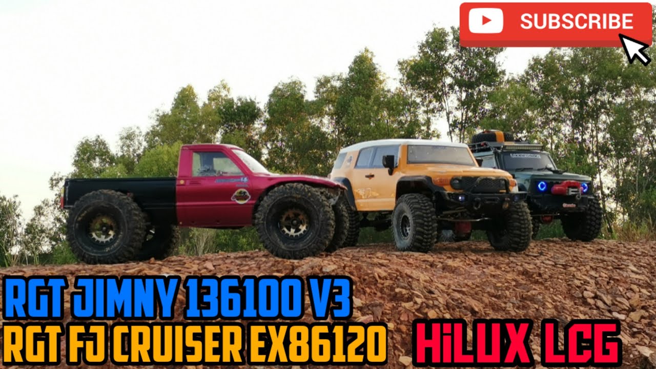 RGT FJ Cruiser EX86120 | RGT Jimny 136100 V3 | Hilux LCG Trailing