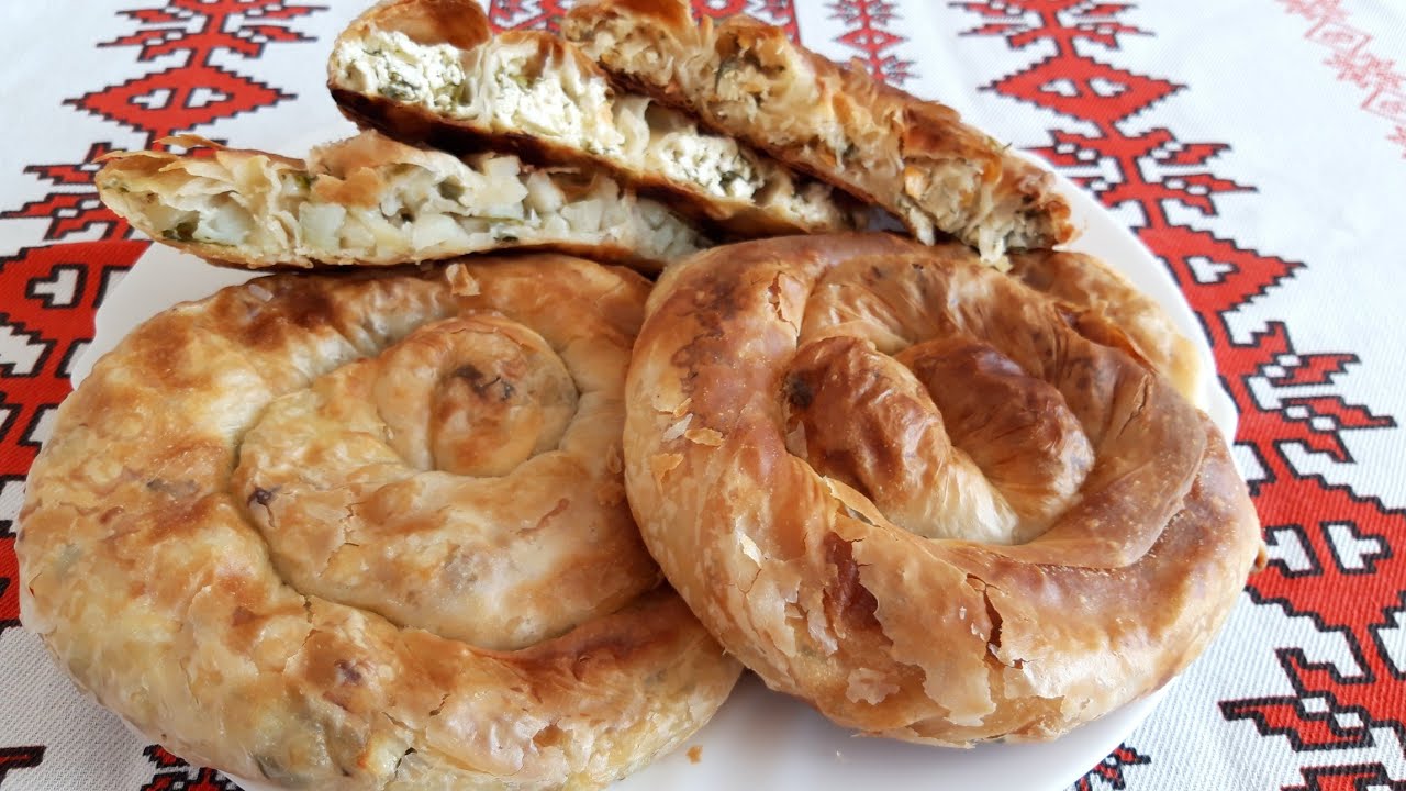 Вкусные, хрустящие Молдавские плацинды на молоке. Плацинды из вытяжного теста в духовке.