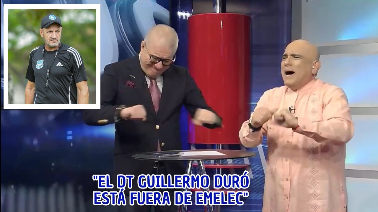 Vito Muñoz se pronuncia sobre la salida del DT Guillermo Duró de Emelec