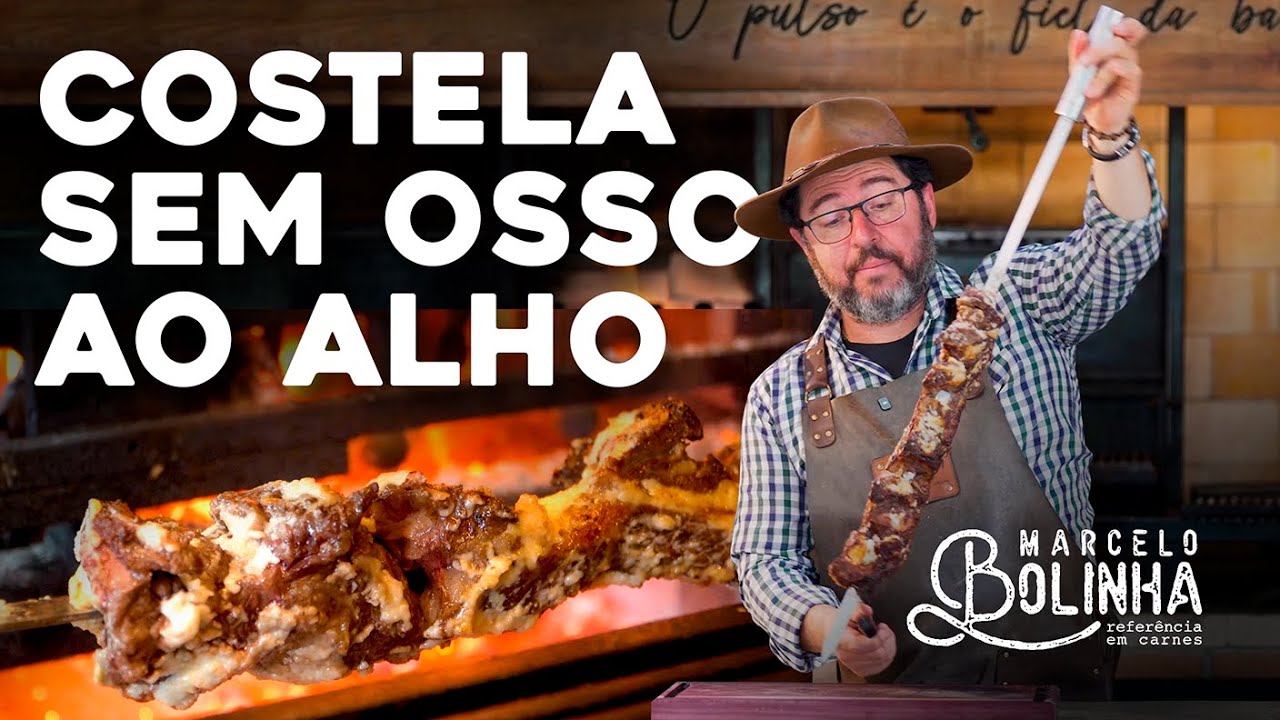 COSTELA DESOSSADA AO CREME DE ALHO