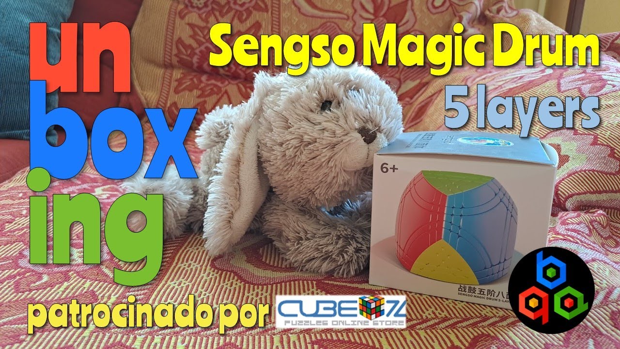 UNBOXING SENGSO MAGIC DRUM 5 LAYERS | PATROCINADO POR CUBEZZ