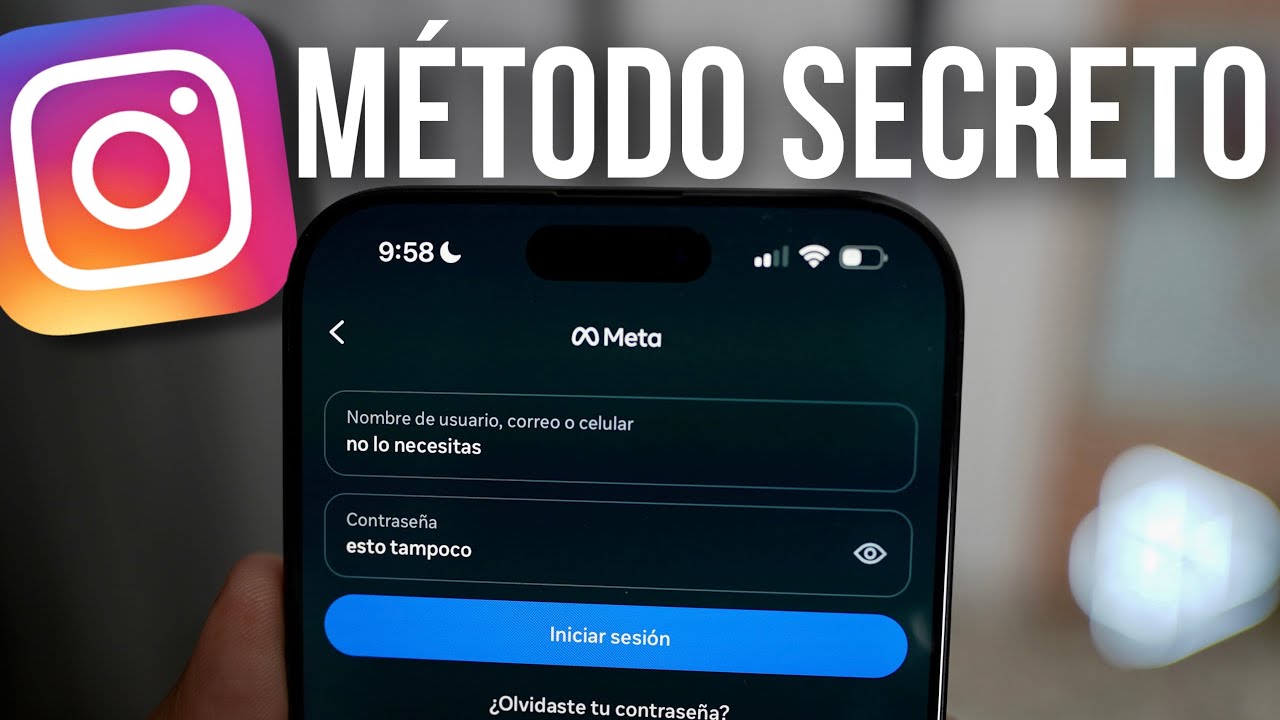 C&oacute;mo recuperar tu cuenta de Instagram SIN c&oacute;digo ni n&uacute;mero (Funciona 2025)