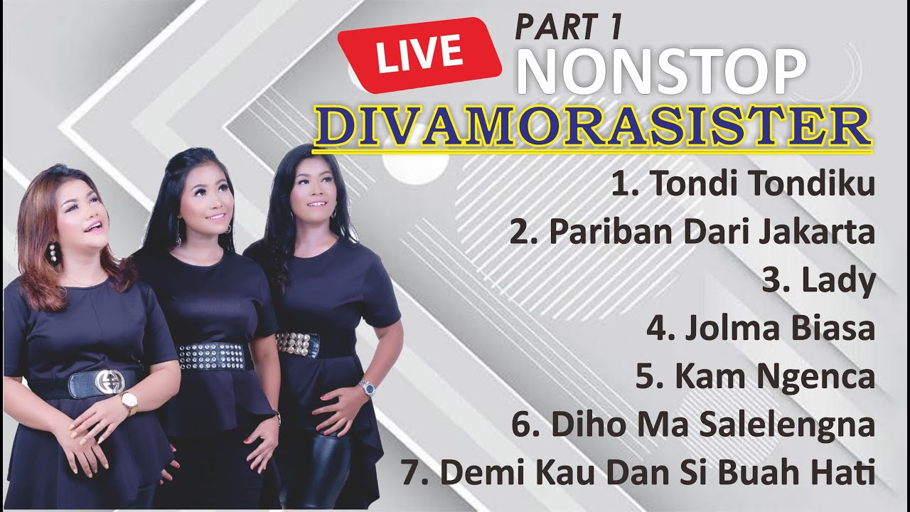 DIVAMORA SISTER  - Lagu Batak Non Stop Populer Pilihan Terbaik 2023 - TRIO BATAK TERBARU - Part 1