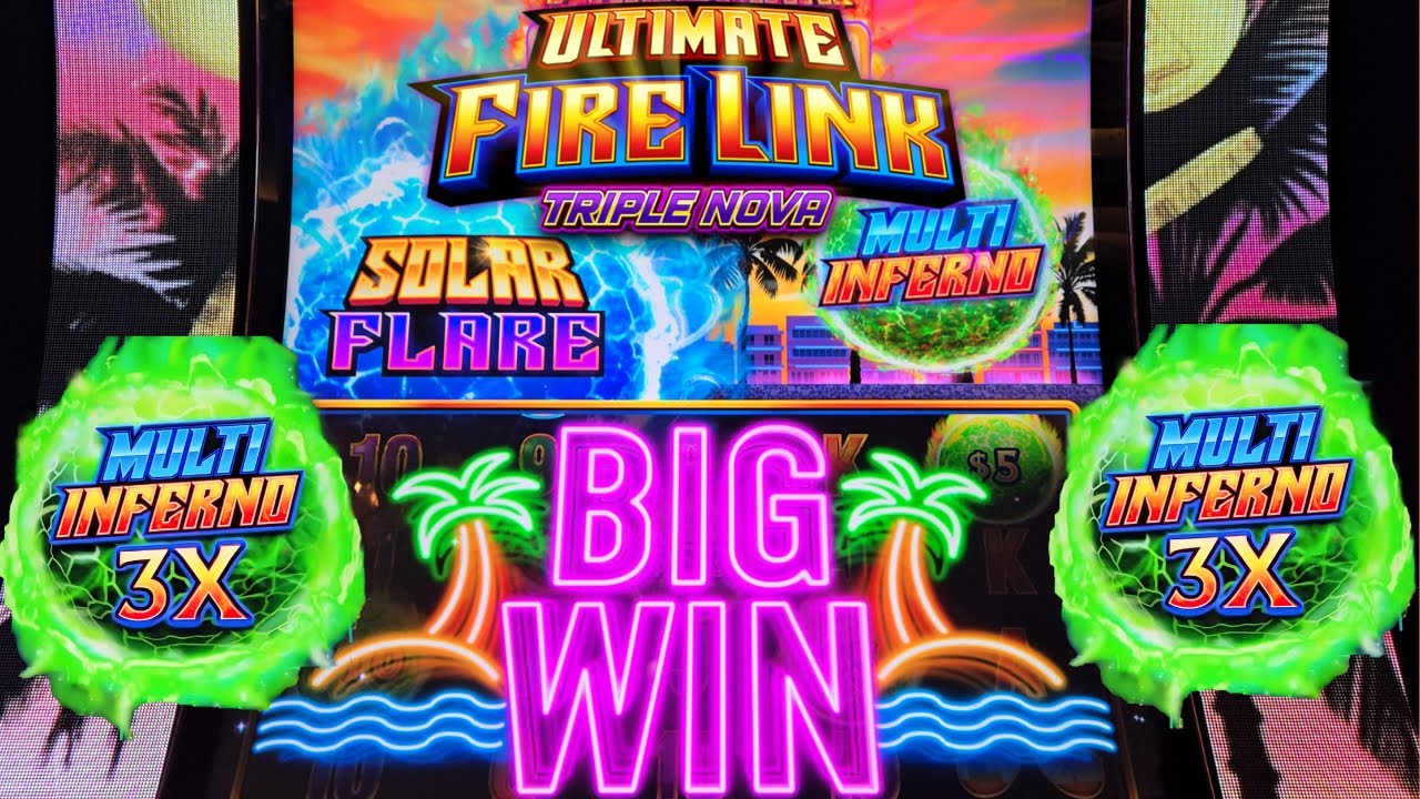 Новый слот Ultimate Fire Link Triple Nova — большие ставки и большие выигрыши! Функция Multi Infe...