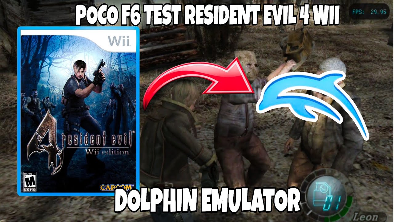 RESIDENT EVIL 4 ТЕСТ ЭМУЛЯТОР DOLPHIN | POCO F6 #dolphinemulator