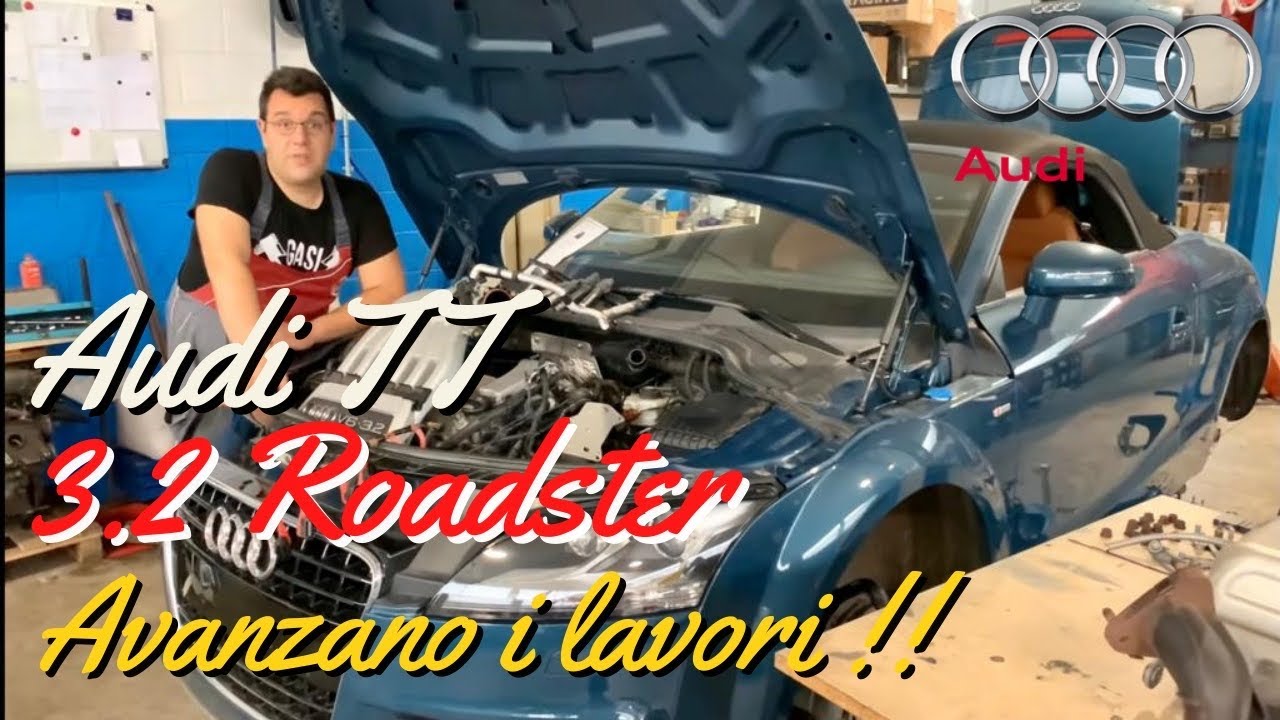 Audi TT 3.2 V6,cominciamo a smontare e vediamo gli interventi da fare…