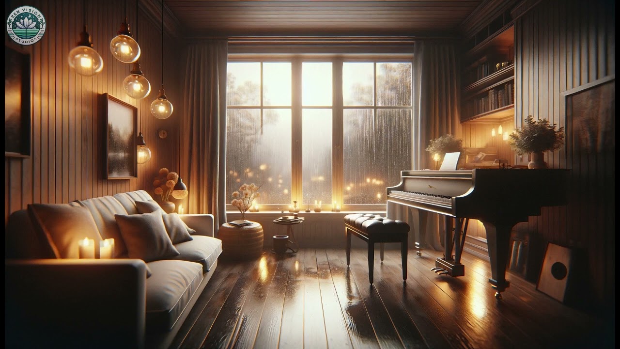 Rainy Ambiance Unleashed: Meditative Piano Melodies to Unlock Tranquility #UnlockTranquility
