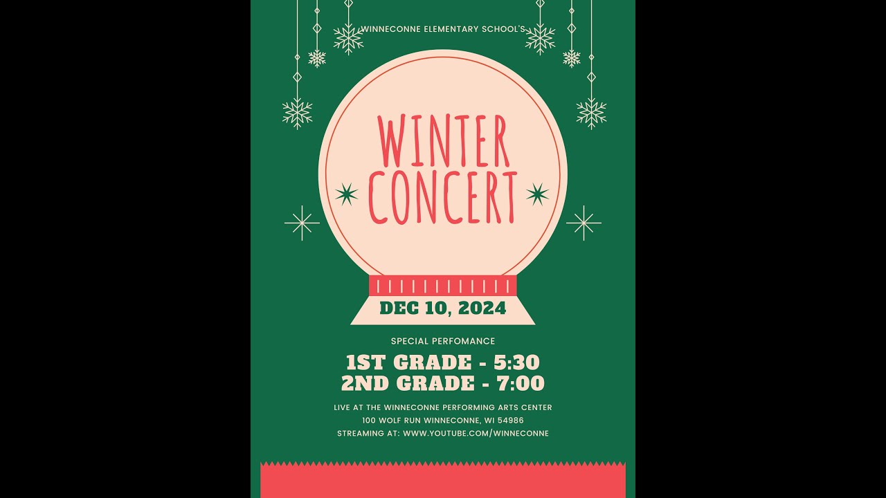 WES 1st Grade - 2024 Winter Concert