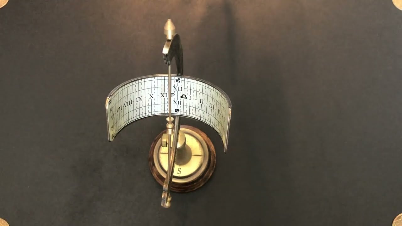 Principle of the Equatorial Ring Dial's Self-Orientation | BC Gnomonics
