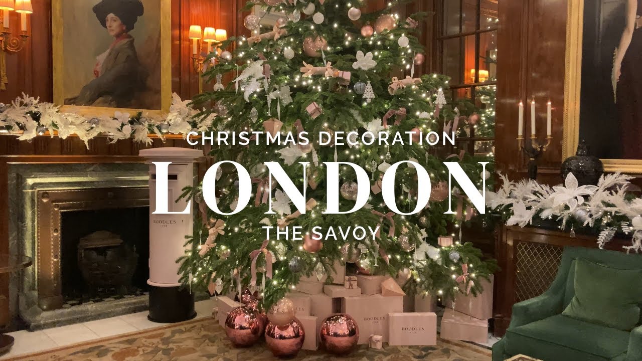 🎄Рождество в Лондоне ✨Украшения в The Savoy, сконы и Паддингтон 😍🧸