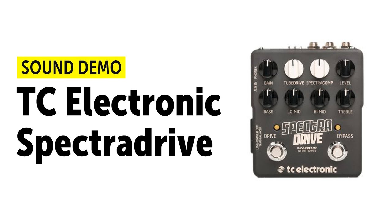 TC Electronic Spectradrive sound samples (no talking)