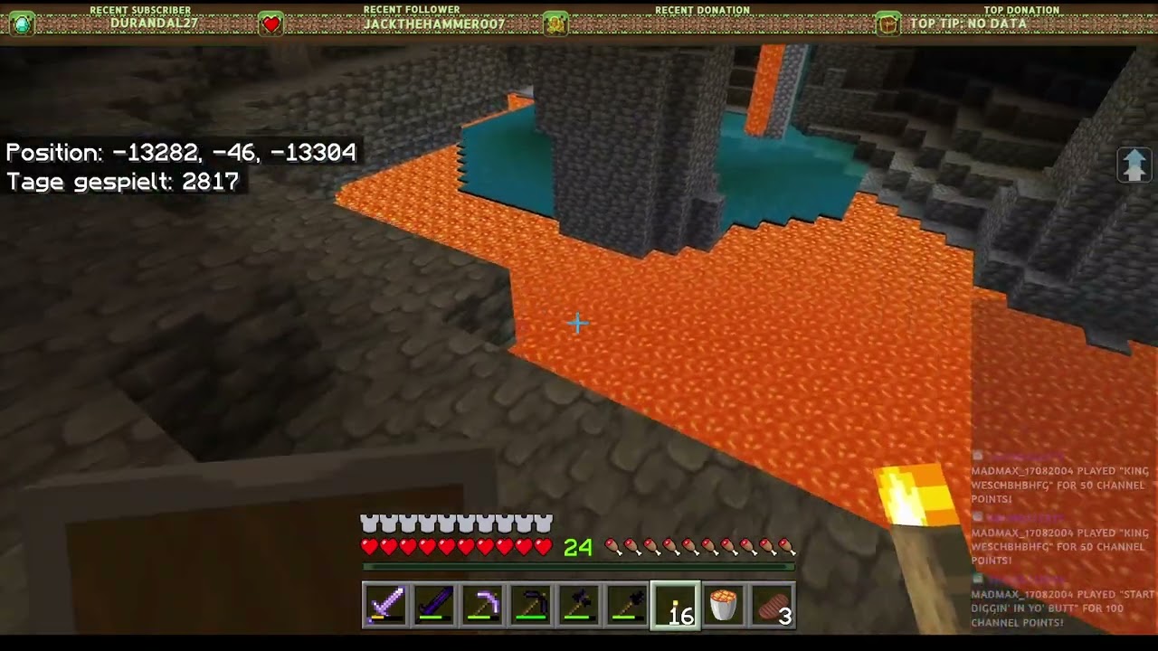 Minecraft vom Stream Folge 21