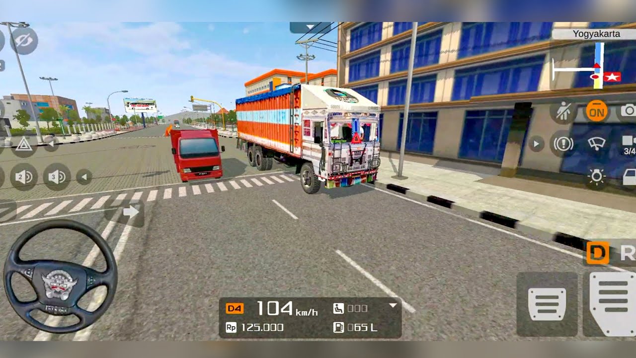 Bus Simulator Indonesia - Indian Tata Truck Mod - Bussid - Truck Games Android Gameplay