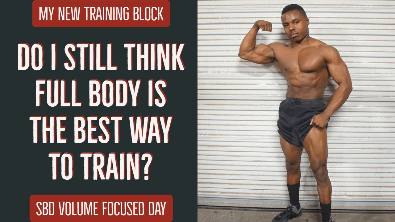 My Off Season Training Block | SBD Volume Day | Full Body Still Best?