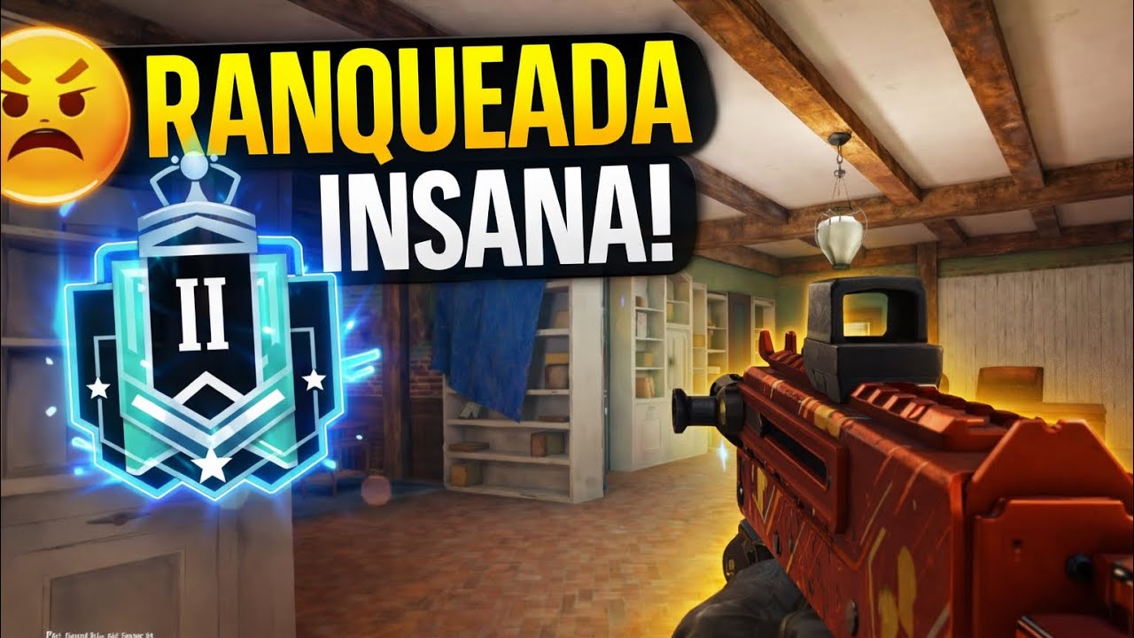 ESSA RANQUEADA FOI LOUCURA 🔥 | R6 MOBILE
