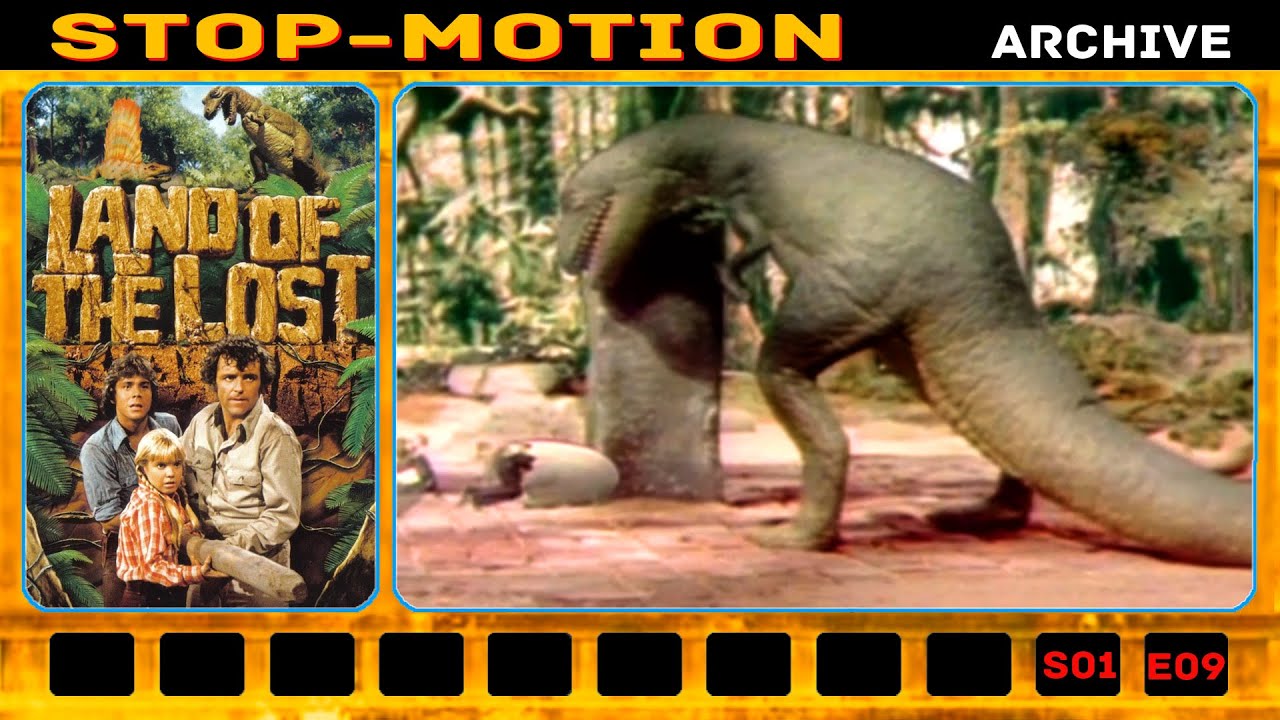Land Of The Lost (TV series, 1974) S01 Ep09 Stop-Motion Shots