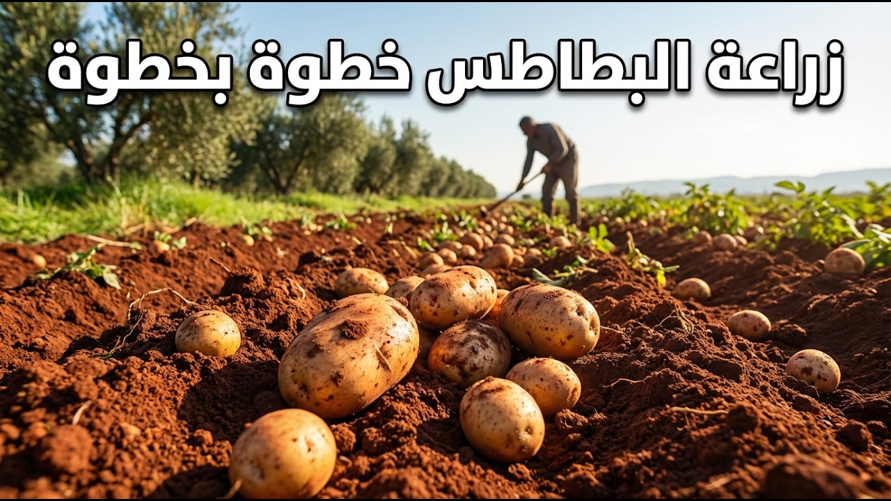 سلسلة التتبع التقني للبطاطس : كيفية الزراعة و معلومات جد مهمة