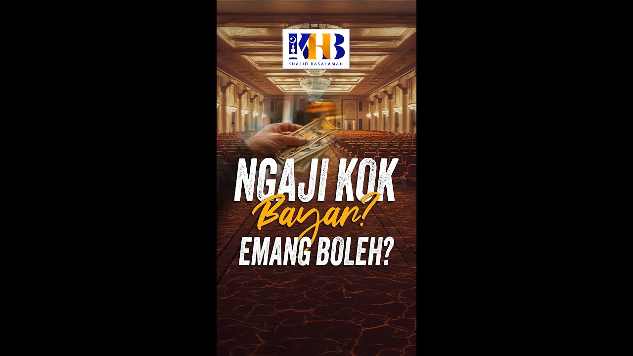 NGAJI KOK BAYAR, EMANG BOLEH?