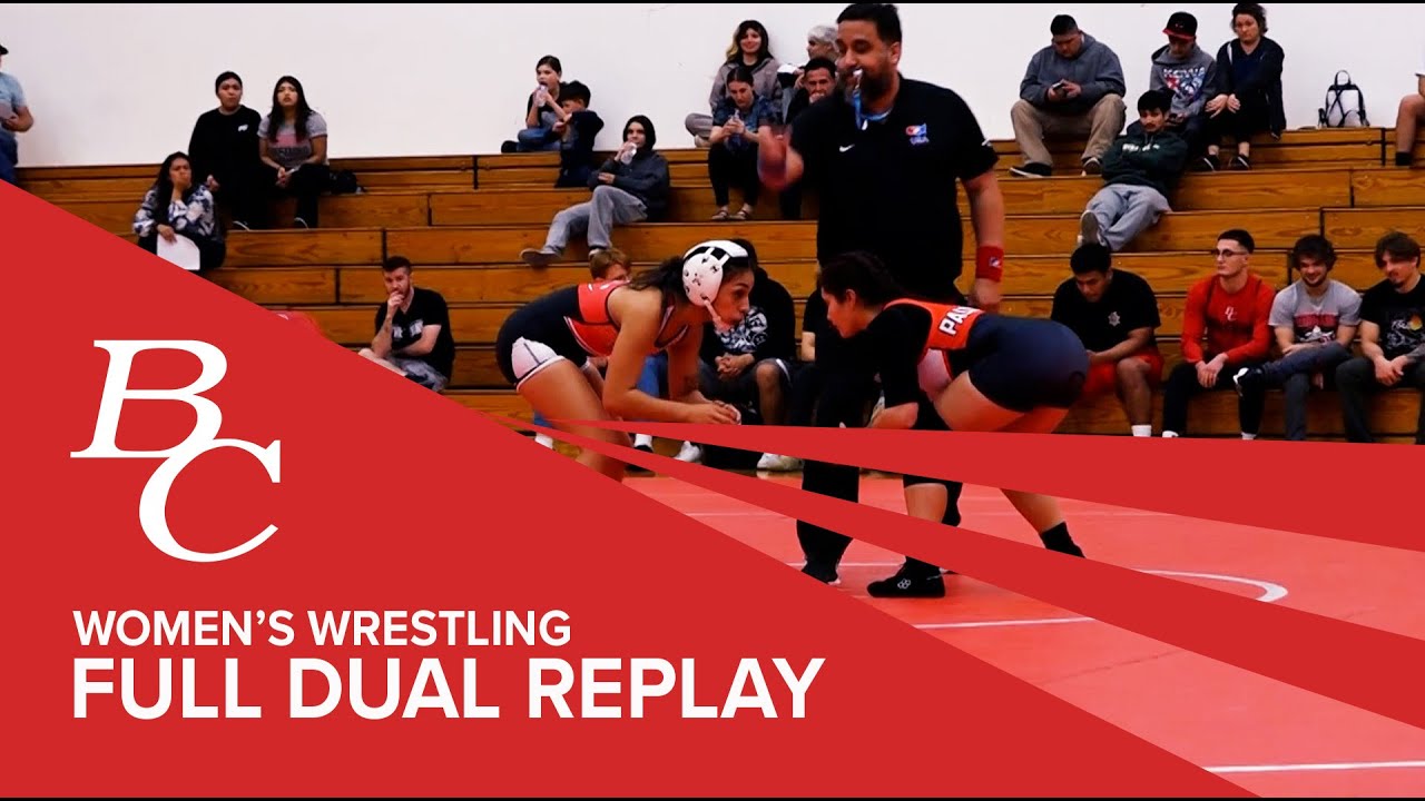 February 26, 2025 | BC Women's Wrestling v Palomar College | FULL DUAL REPLAY