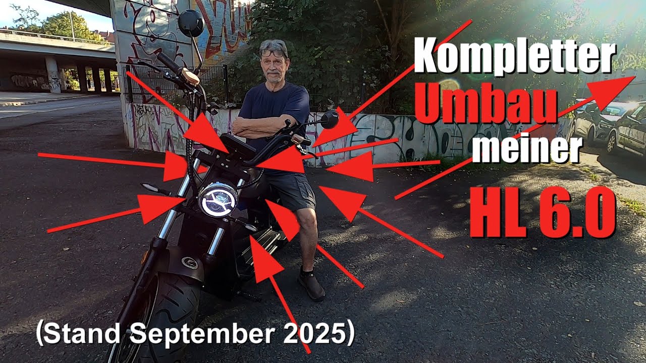 Tuning - kompletter Umbau meiner HL 6.0 (Stand November 2025)