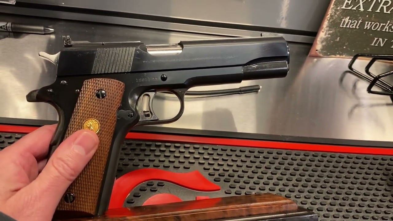 1962 Colt Gold Cup National Match - .45 ACP