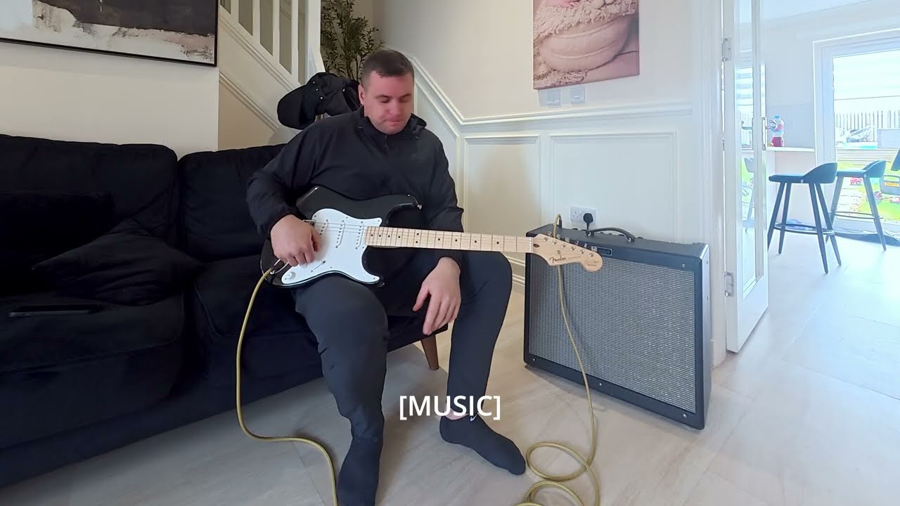 Clapton Strat into the Hot Rod DeVille 