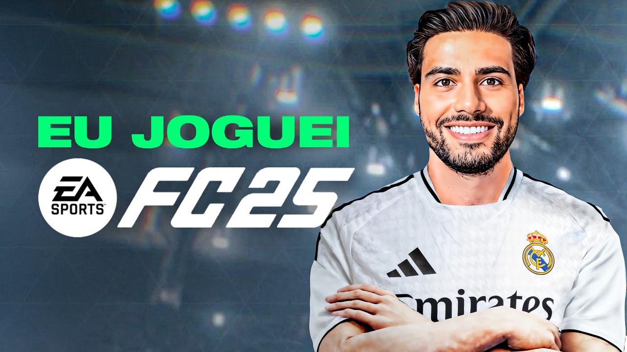 Eu JOGUEI o NOVO FC 25 !!! MUDOU MUITO?!