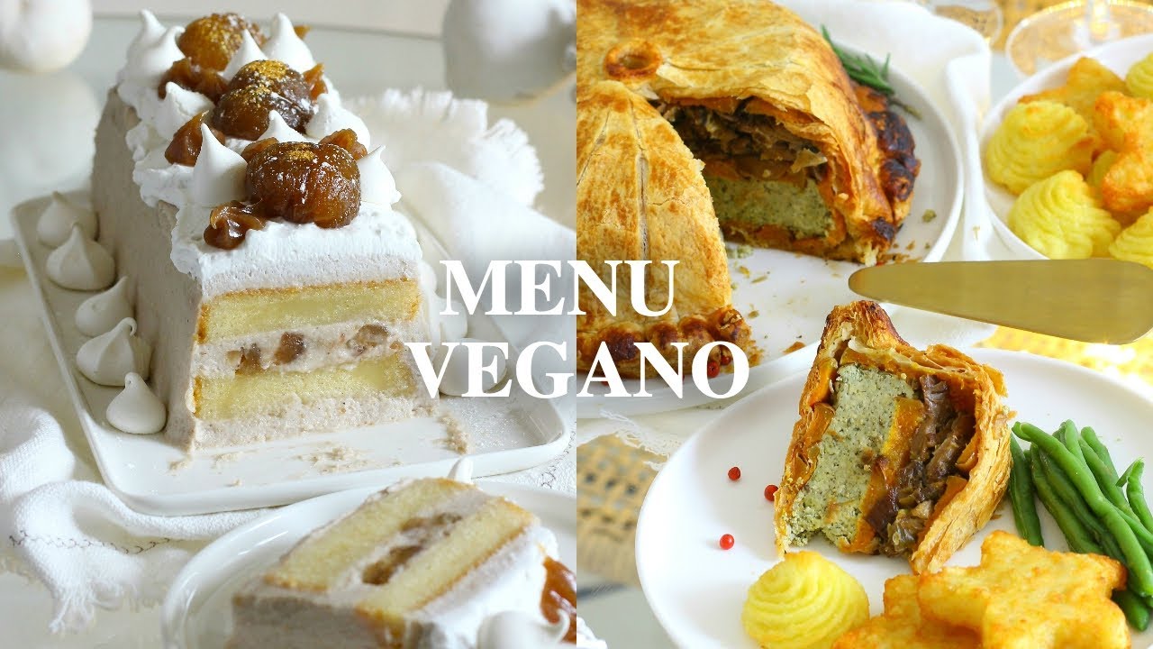 MENU NAVIDEÑO VEGANO | Mont Blanc & Pithiviers