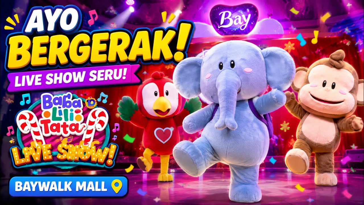 Ayo Bergerak - Baba Lili Tata (Balita) Live Show Baywalk