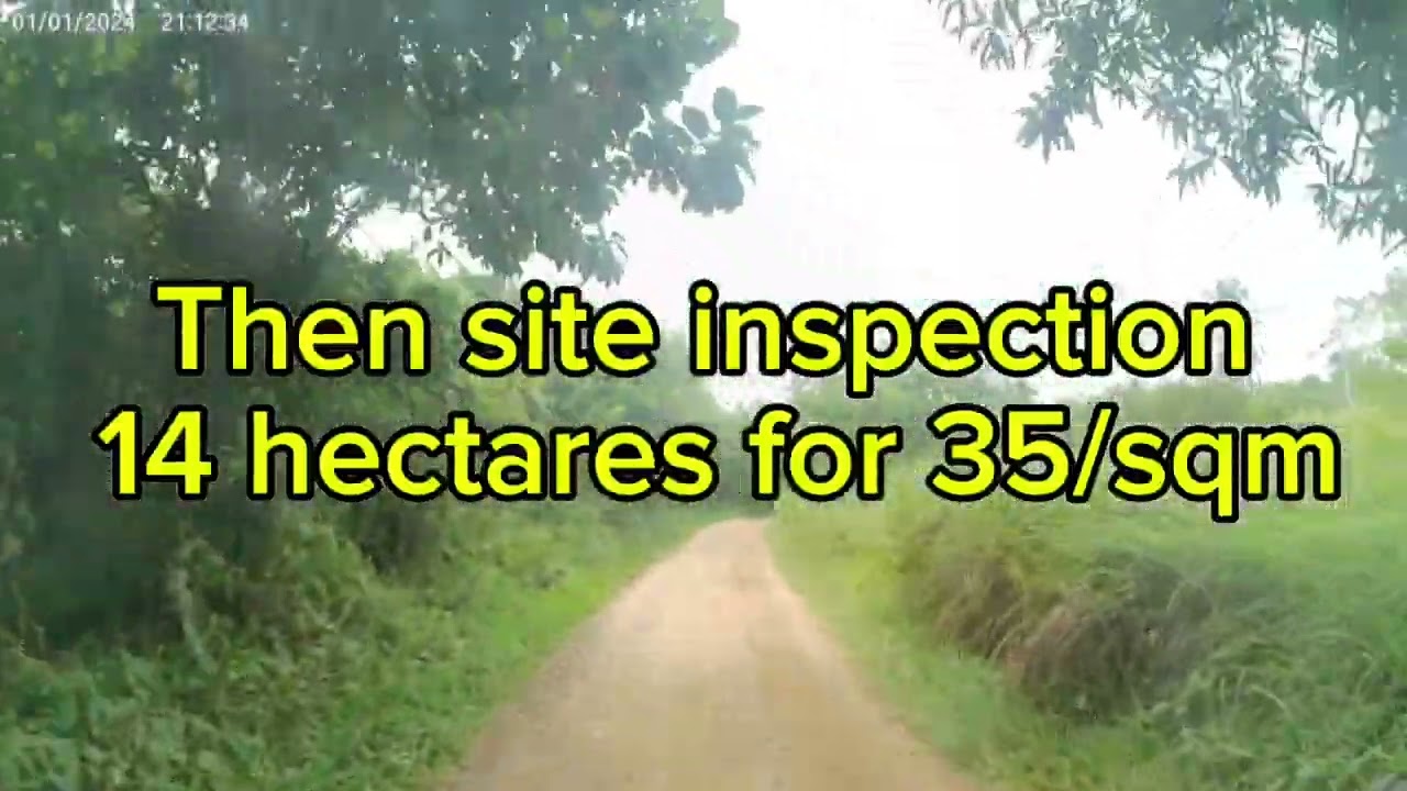 The place (Sikatuna) or  the mountain barangay in Talibon Bohol then site inspection of 14 has farm