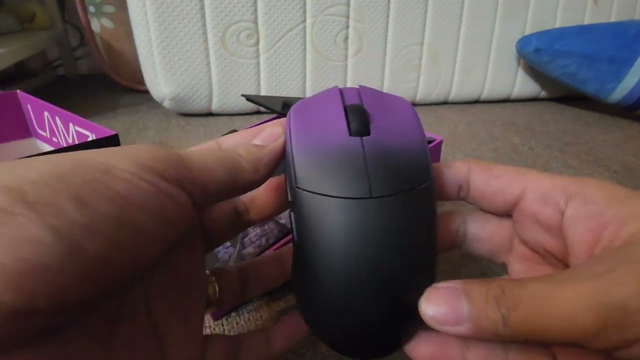 Unboxing Lamzu Maya X Purple colorway