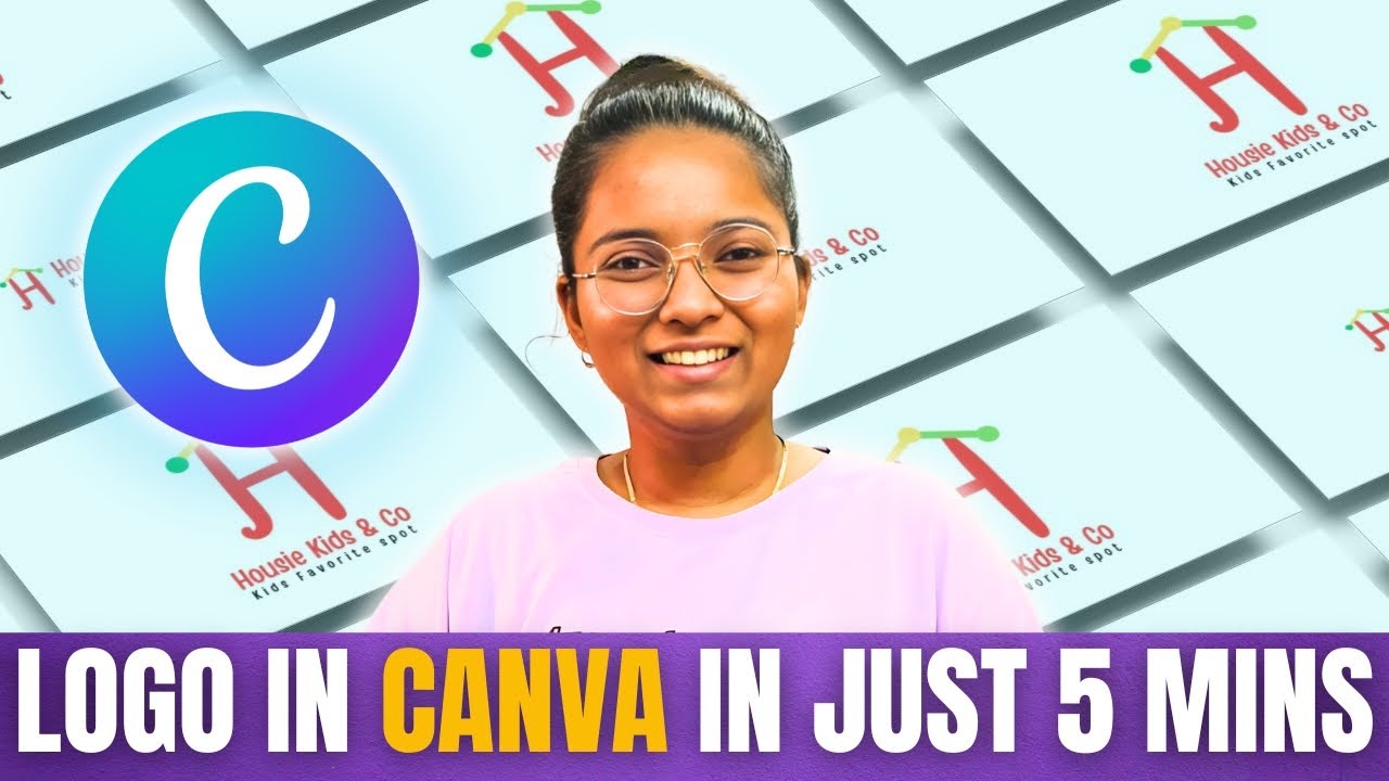 How to design a logo in canva 🚀 Canva Logo Design Tutorial for Beginners - in Hindi