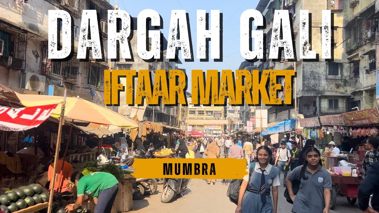 Dargah Gali Iftar Market Mumbra 2025 | Ramzan Street Food 1st Day of Amrut Nagar Mumbra