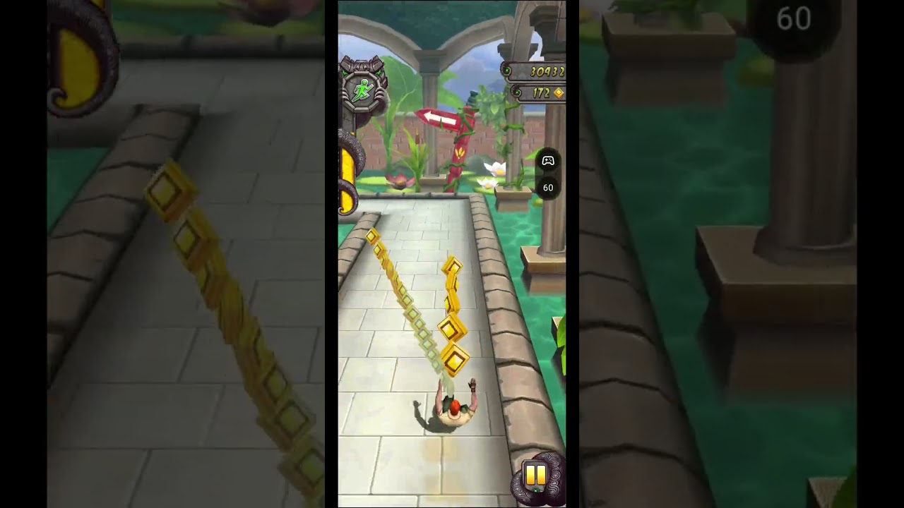 Temple Run Gameplay 60fps #templerun #gameplay