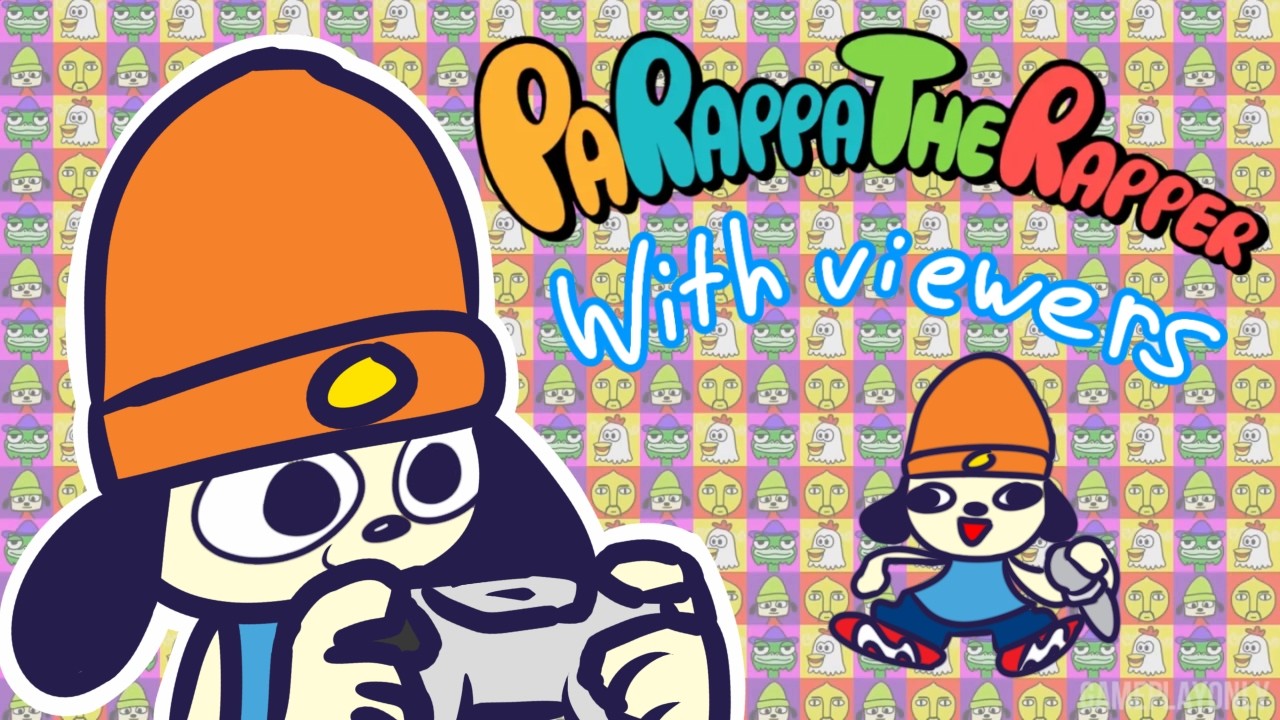 Playing some more Parappa with chat!