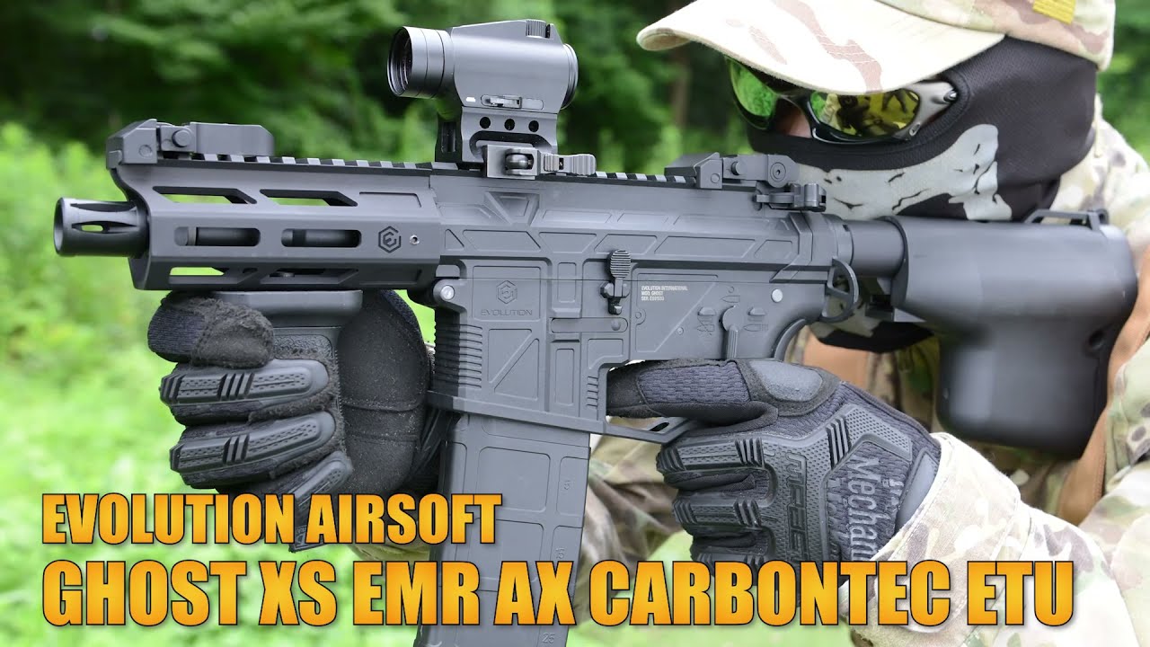 EVOLUTION AIRSOFT 電動ガン GHOST XS EMR AX CARBONTEC ETU エアガンレビュー