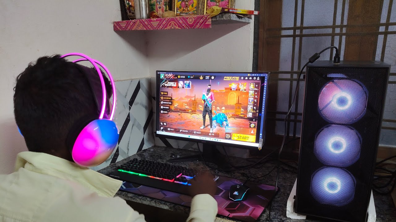 MR VIJAY FF LIVE  is live🔥👉 Free Fire UID Check ✅ Guild Test 1 vs 3 in PC Free Fire 🔥 #livefreefire